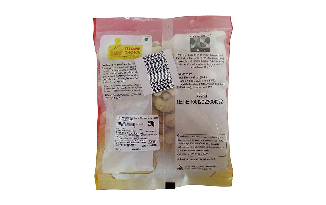 More Choice Cashew (Kaju) Whole    Pack  200 grams